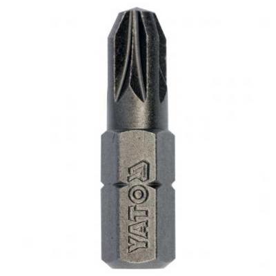 Yato csavarhz bitfej, pozidriv, 1/4"x25 mm, PZ3, 10 db